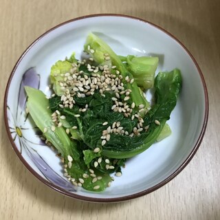 簡単！　菜の花　和えもの